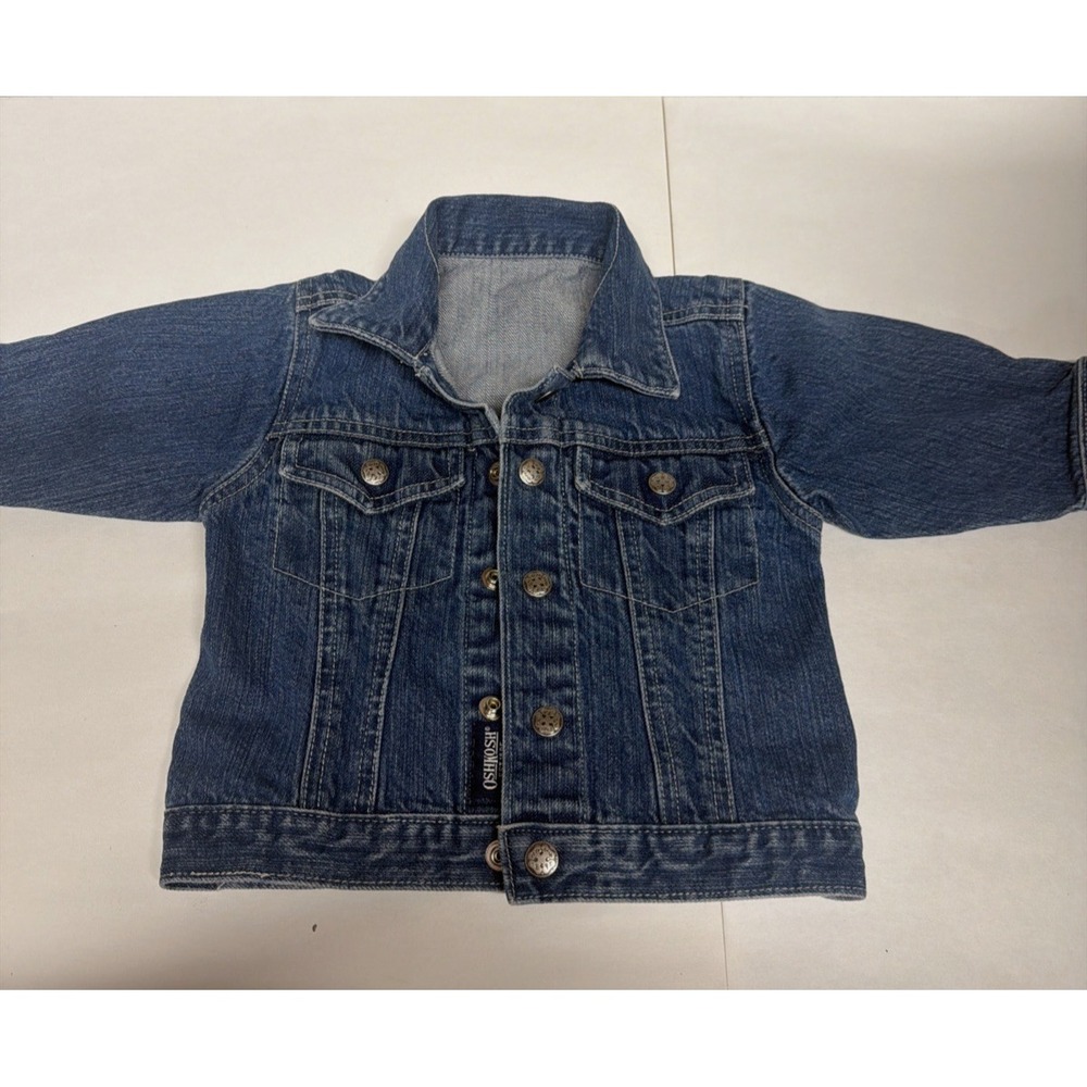 OshKosh  Baby Sz 12 Months Denim Jacket Cotton Classic Americana